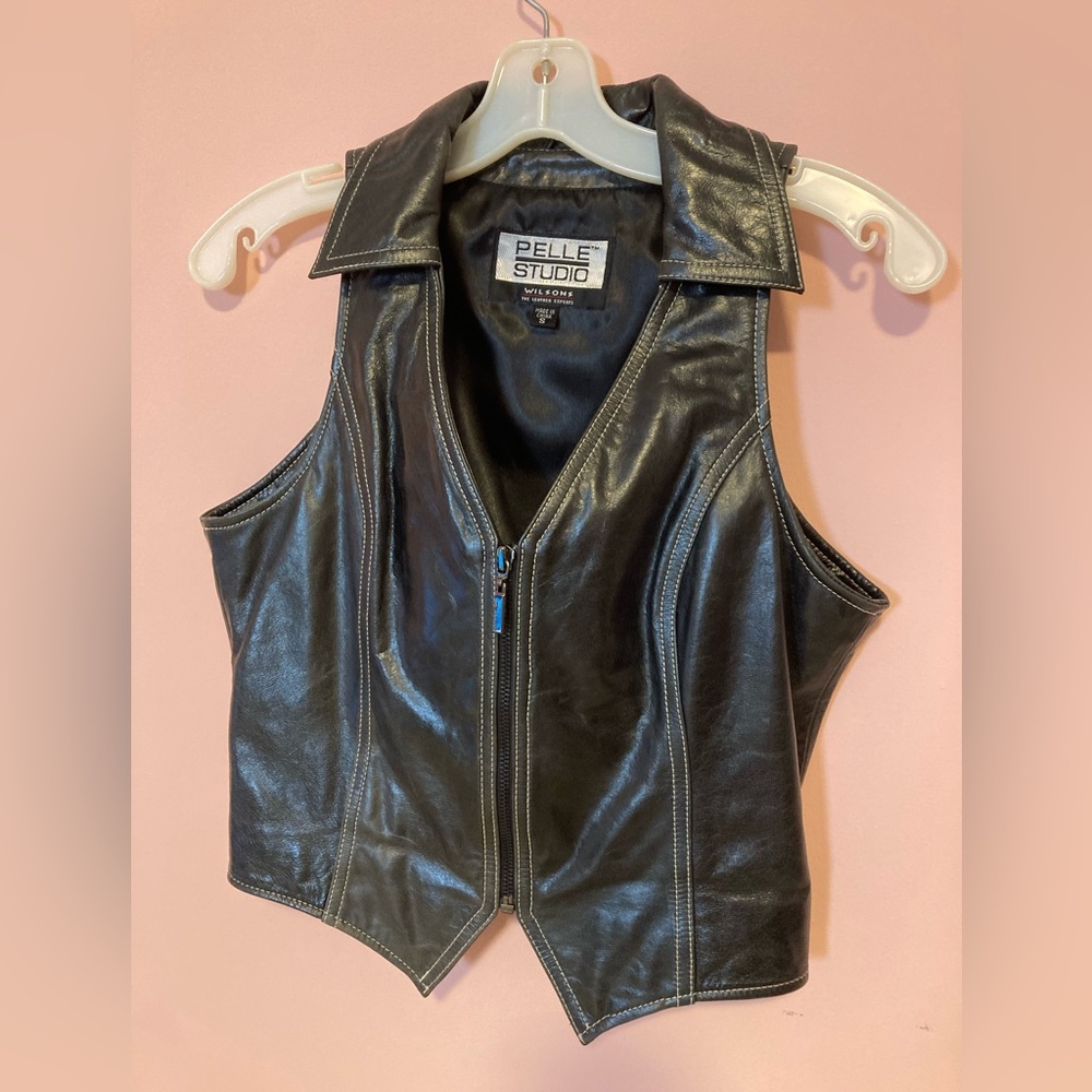 Pelle Studio, Wilson’s Leather vest, size small